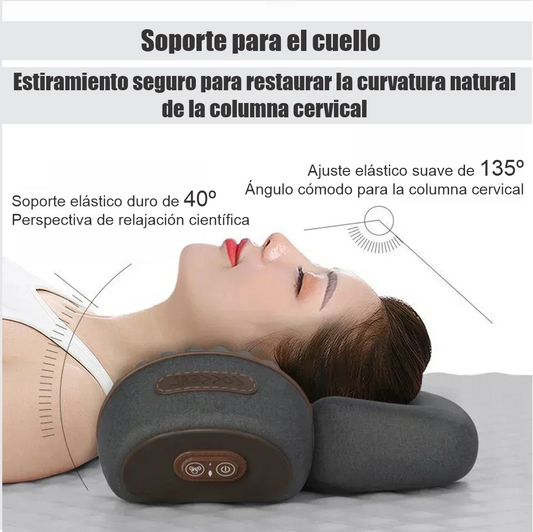 Almohada Masajeadora Eléctrica: Relajación y Soporte para tu Cuello y Columna