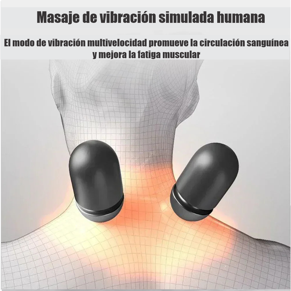 Almohada Masajeadora Eléctrica: Relajación y Soporte para tu Cuello y Columna